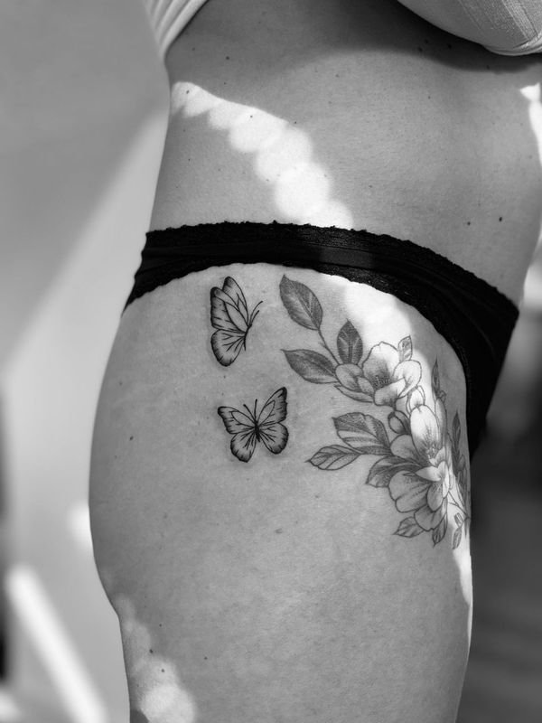 Tattoo: 5Butterfly