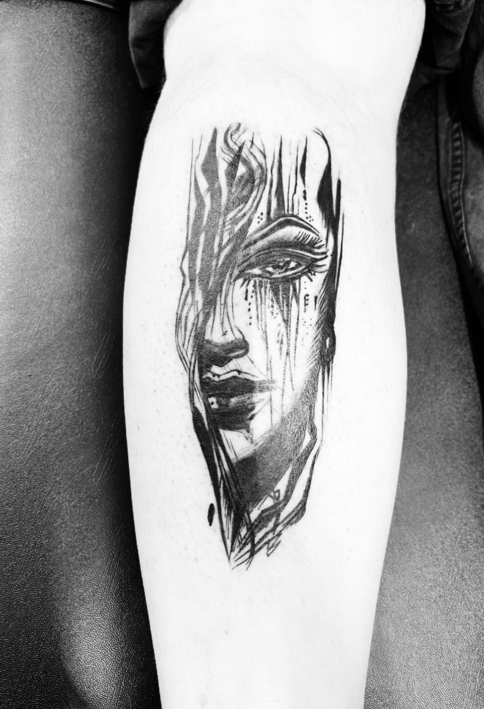 Tattoo: Bein