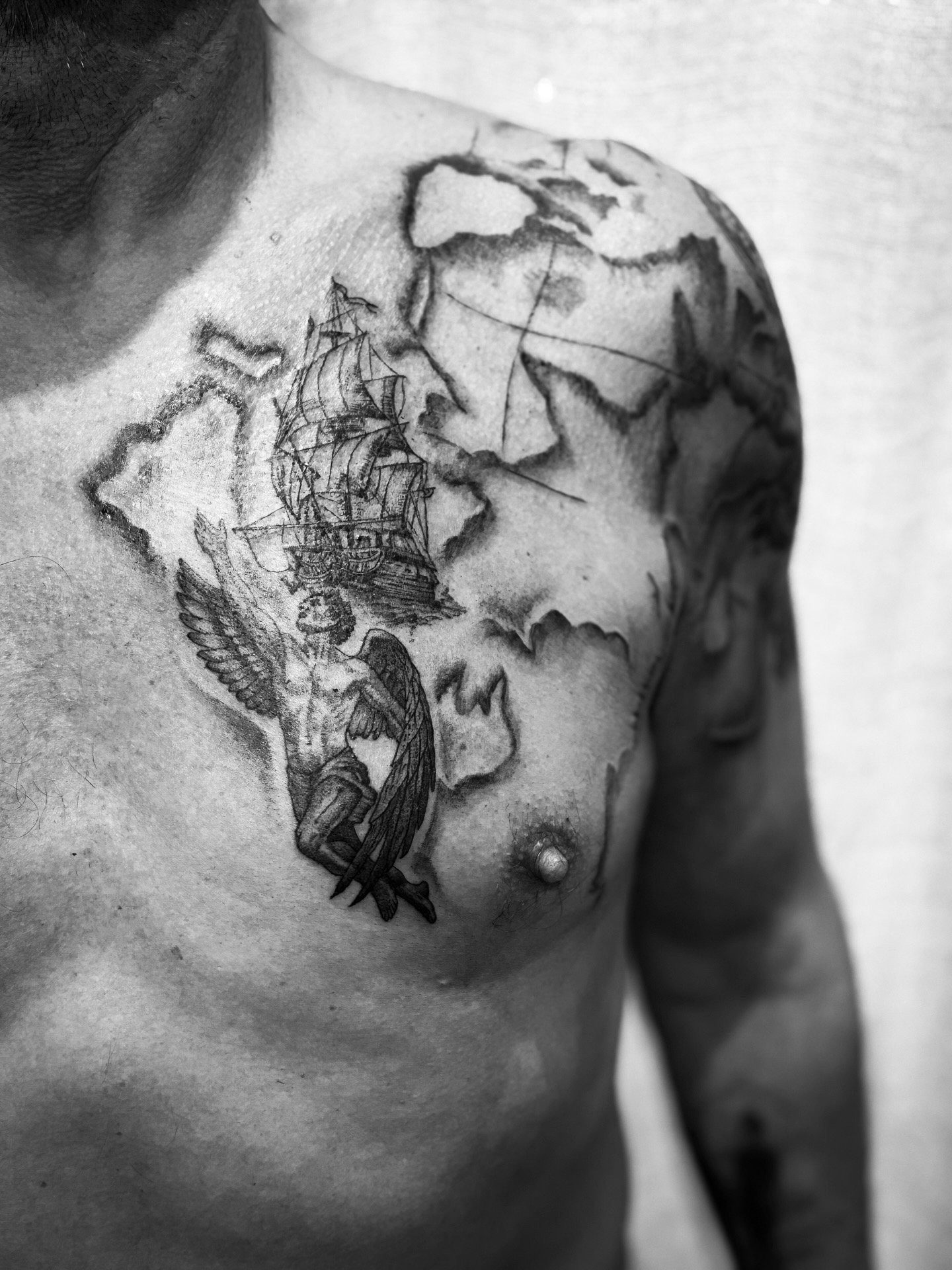 Tattoo: Engel Karte