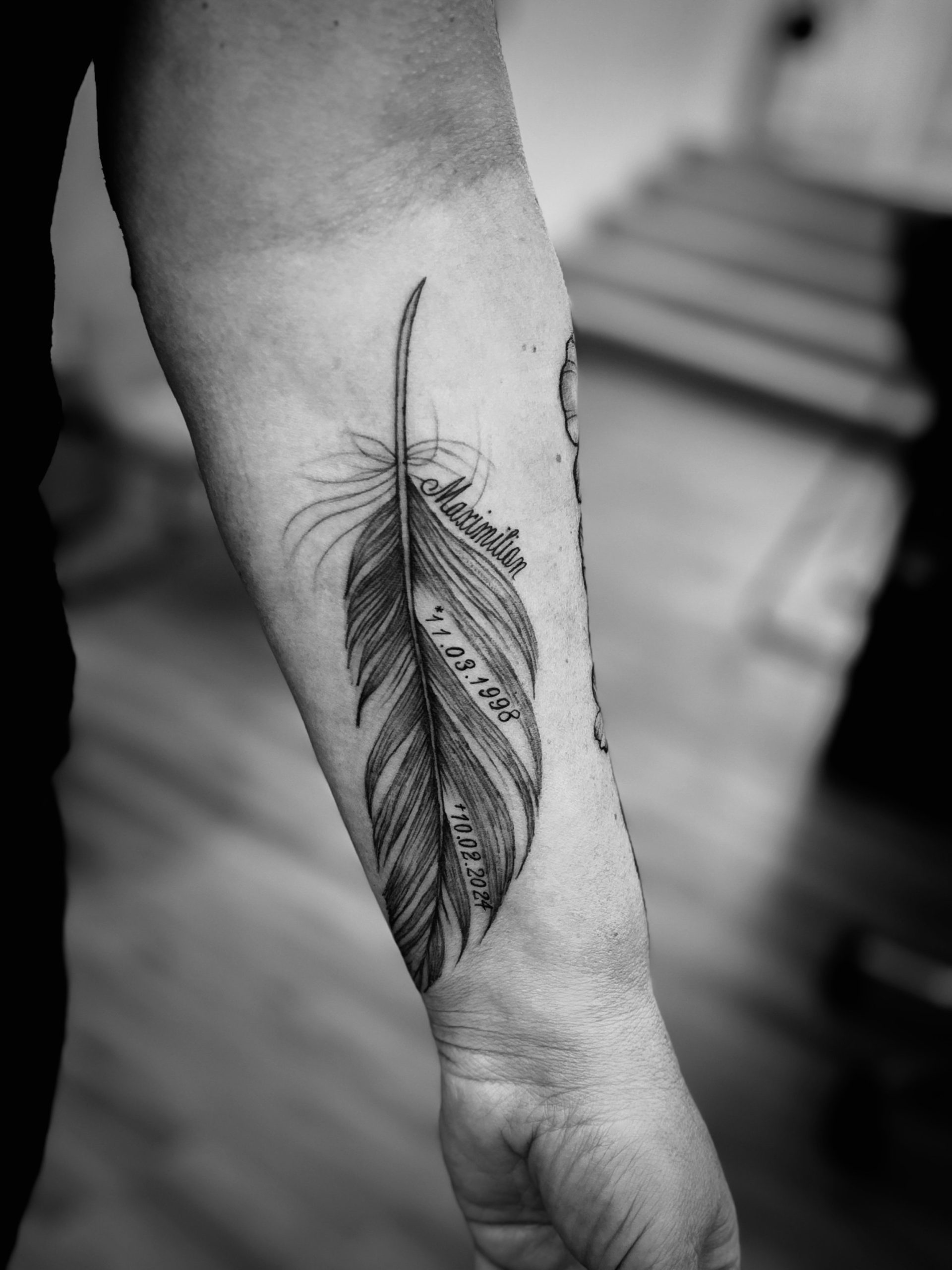 Tattoo: Feder Max