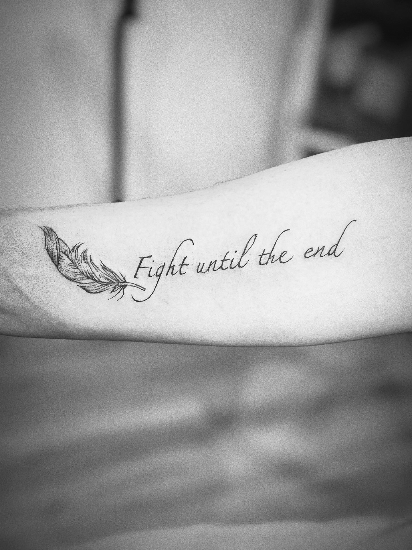Tattoo: Fightuntiltheend