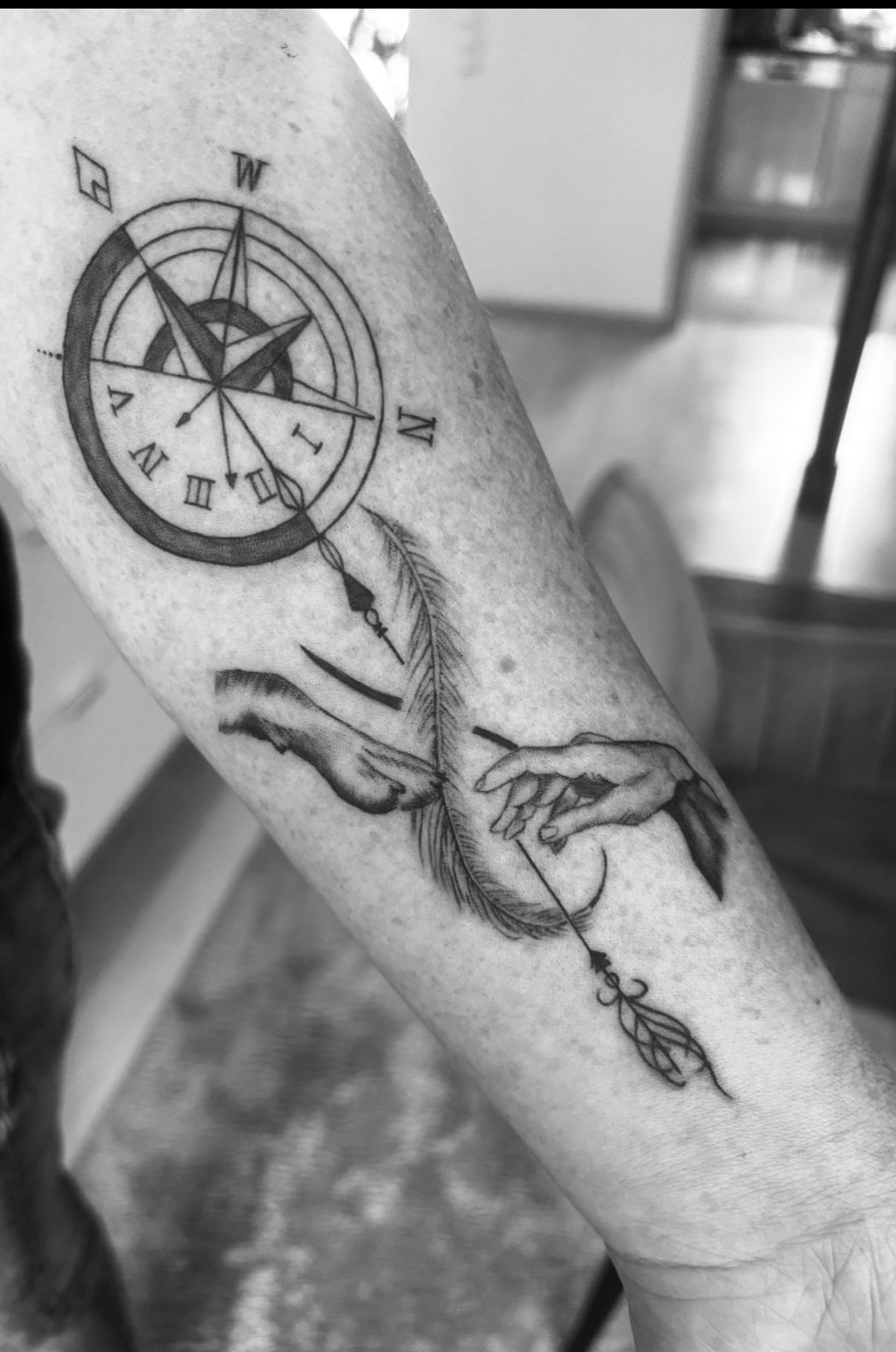 Tätowierung von Susann Hänig, Smart Tattooart Ravensburg