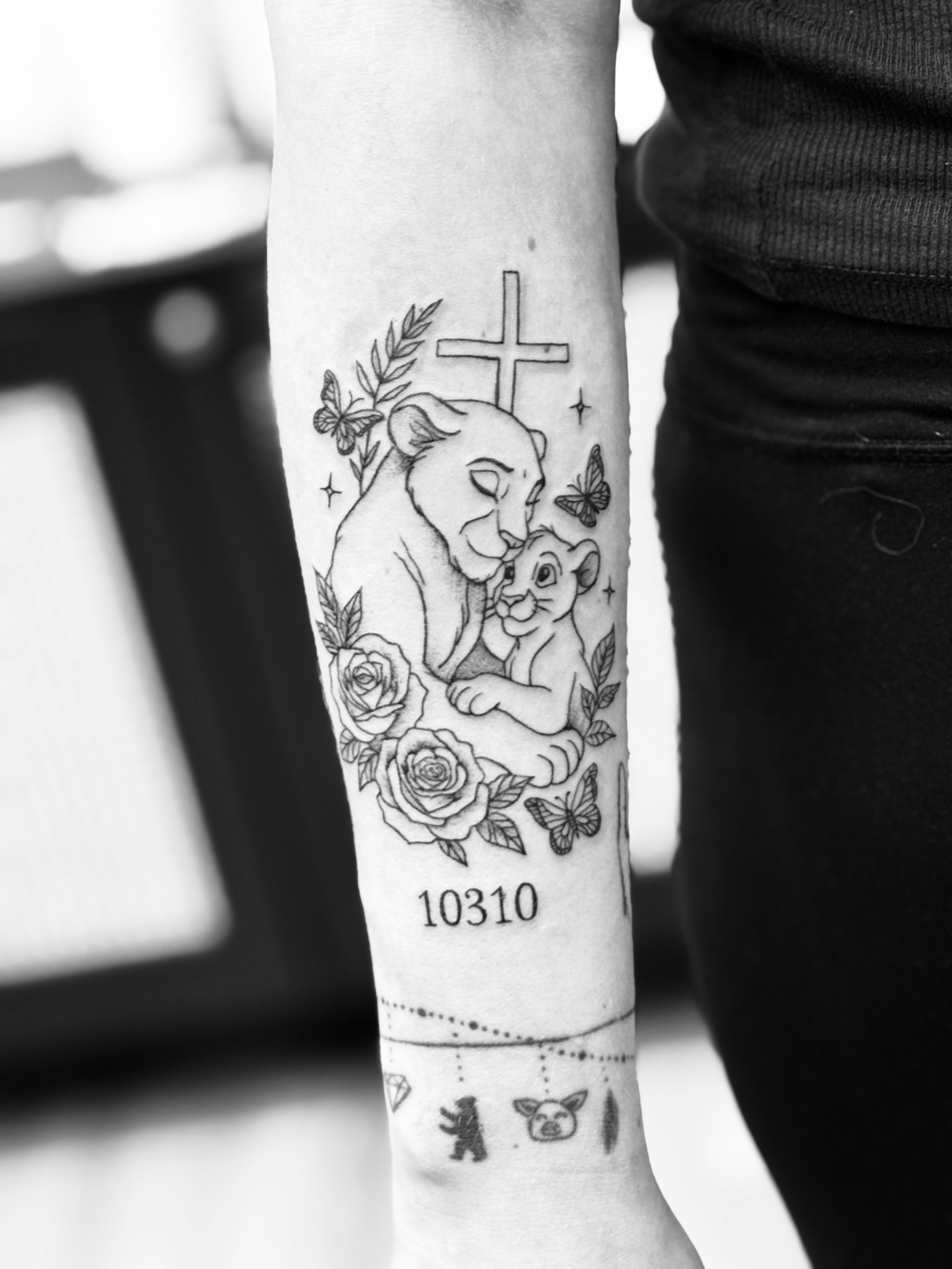 Tattoo: L%C3%96wenmama