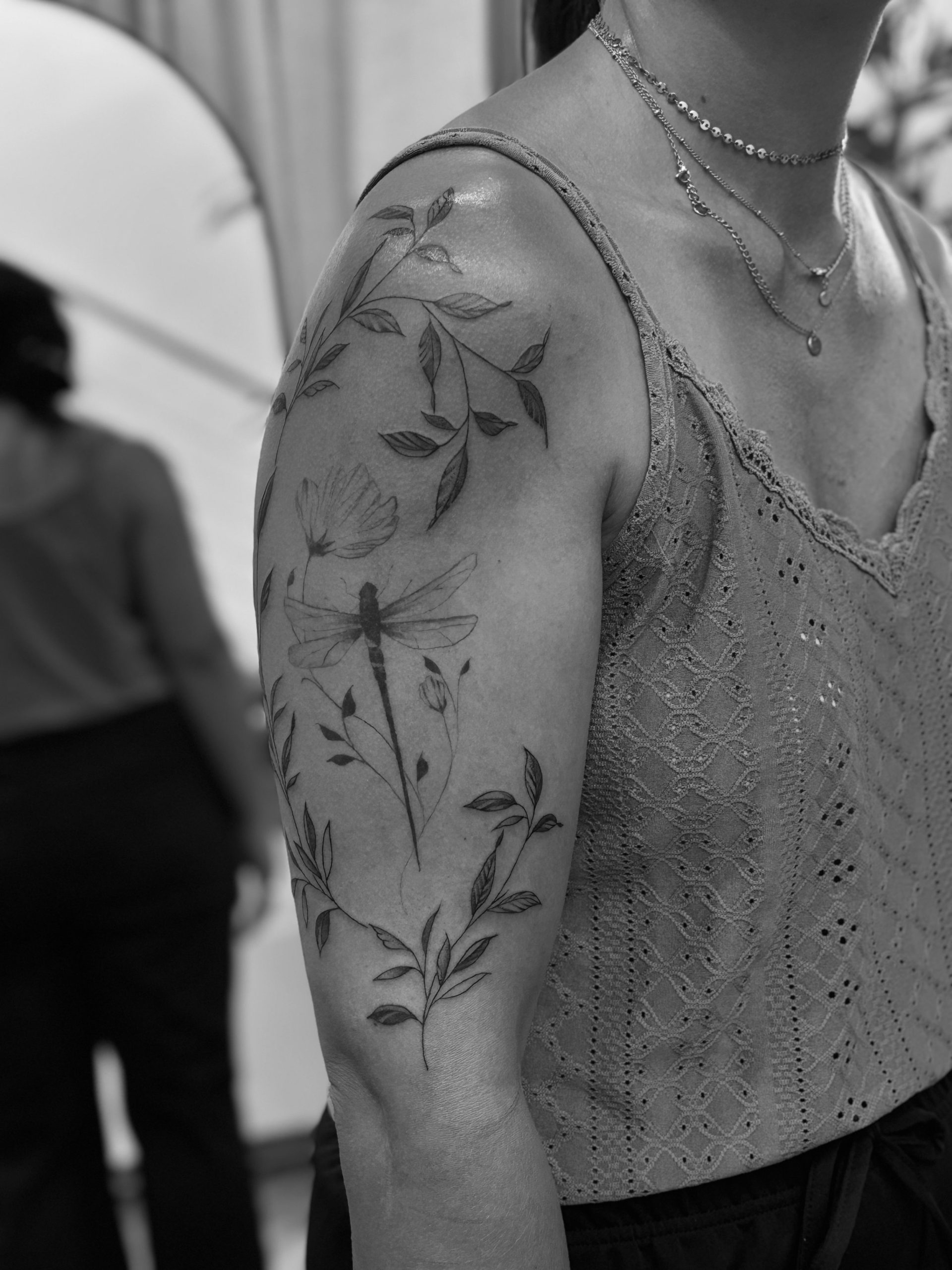 Tattoo: Lybelle Mit Ranke