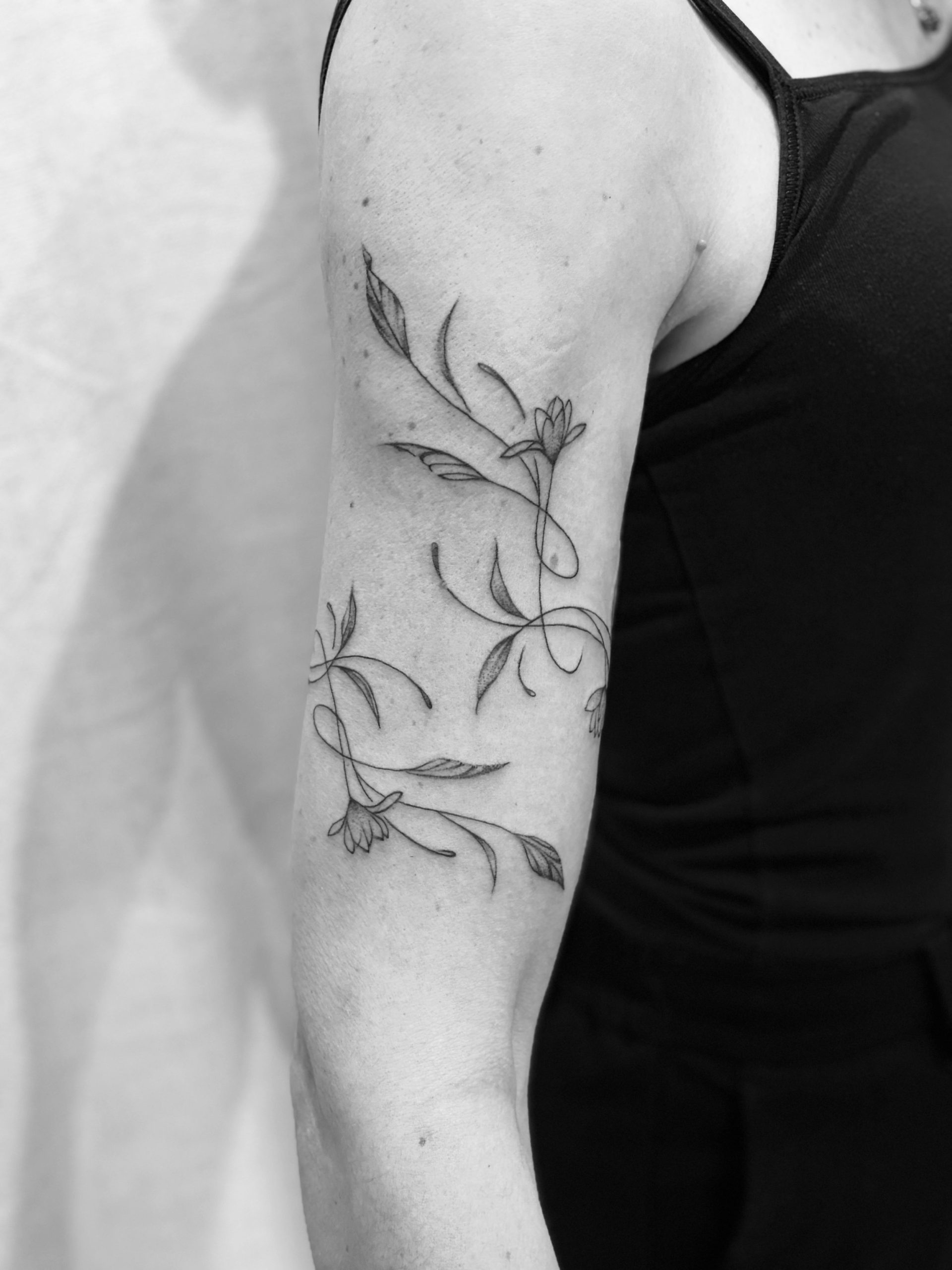 Tattoo: Ranke Oberarm