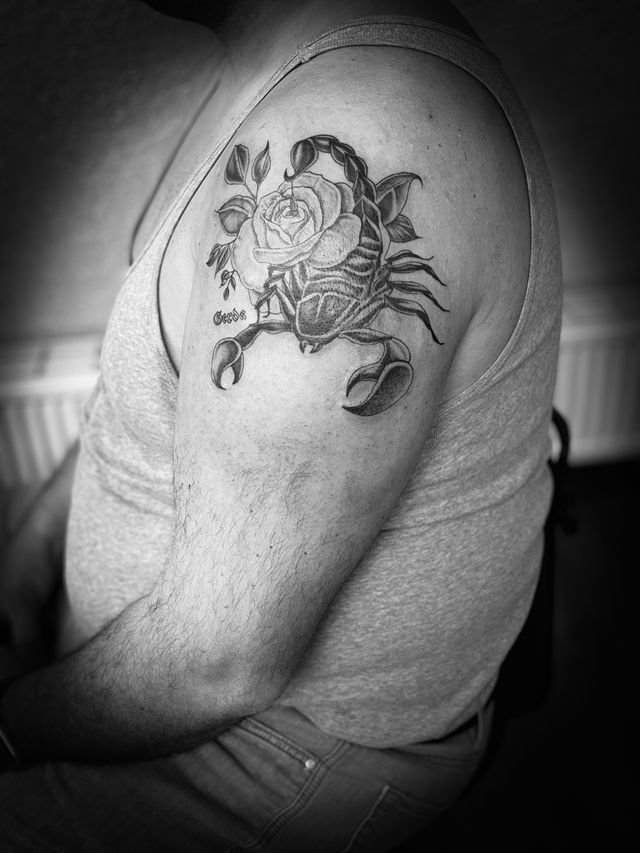 Tattoo: Skorpionrealistic