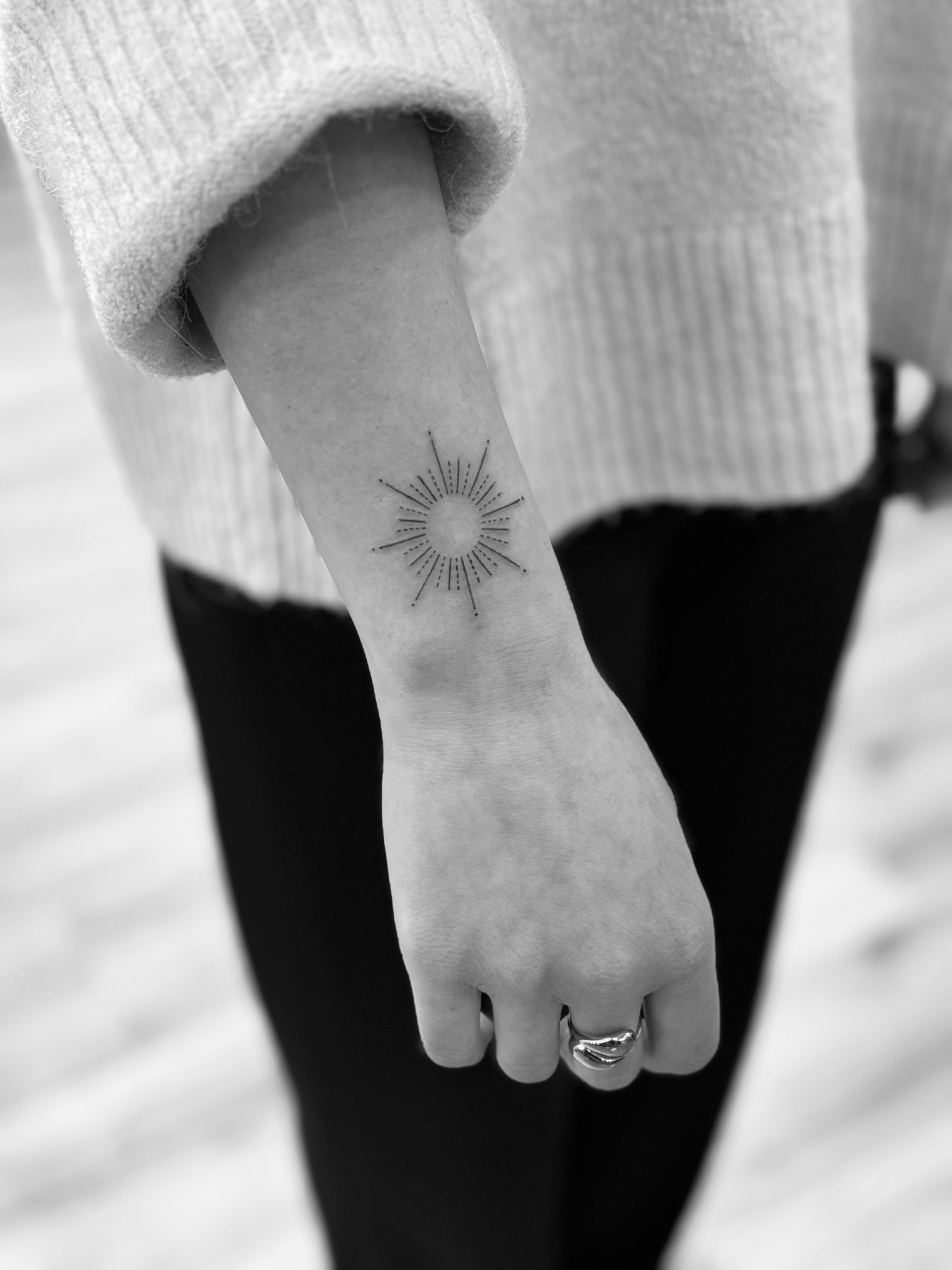 Tattoo: Sonne