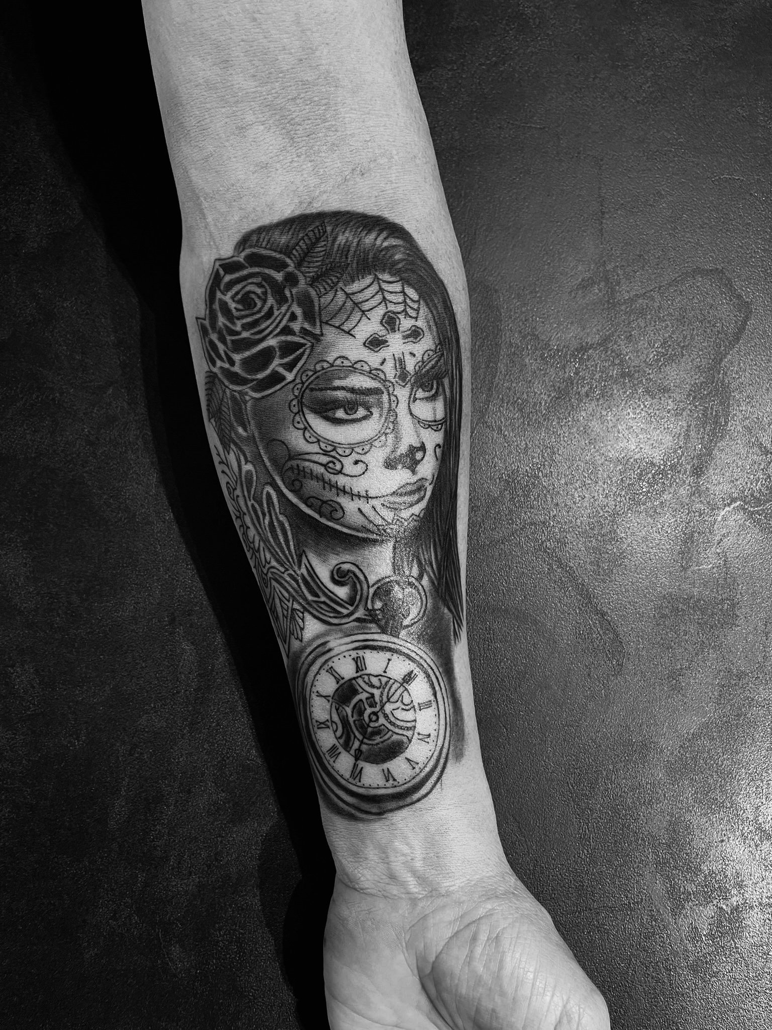 Tattoo: L Acatrina